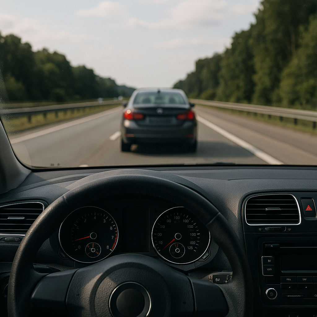 La distancia de frenado, al aumentar la velocidad: