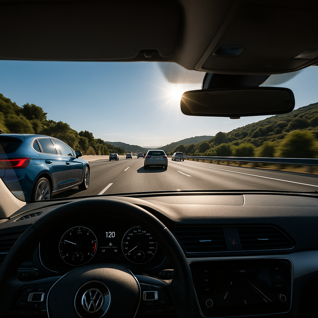 La velocidad máxima genérica de un turismo en autopista o autovía es: