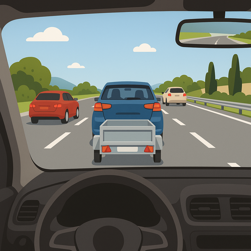 El límite de velocidad de una furgoneta o vehículo mixto en autovía suele ser: